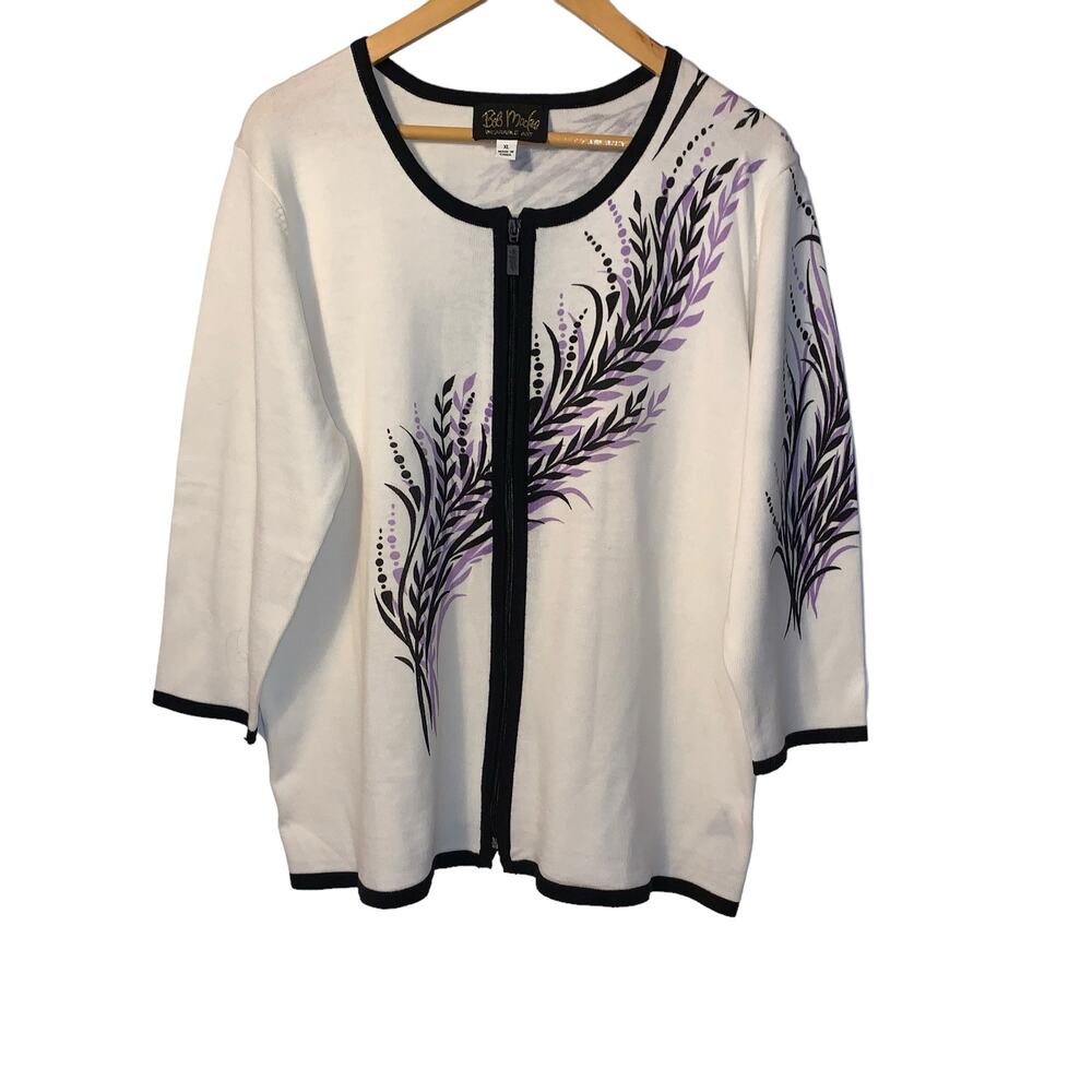 Bob Mackie Wearable Art Sweater XL